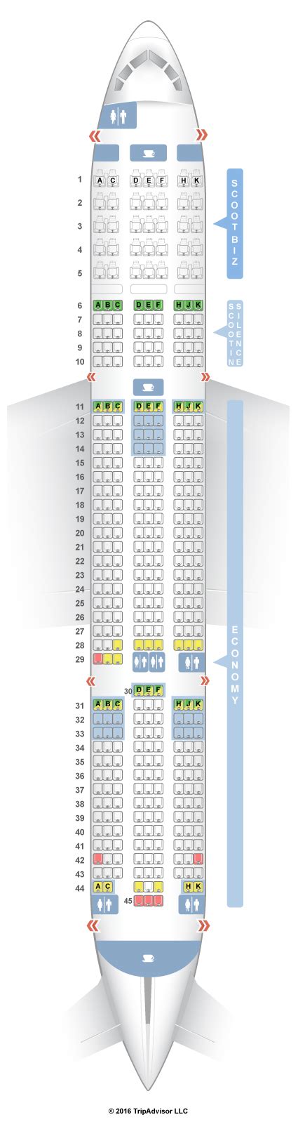 seating scoot seat map|Seat Map Scoot Boeing 787.